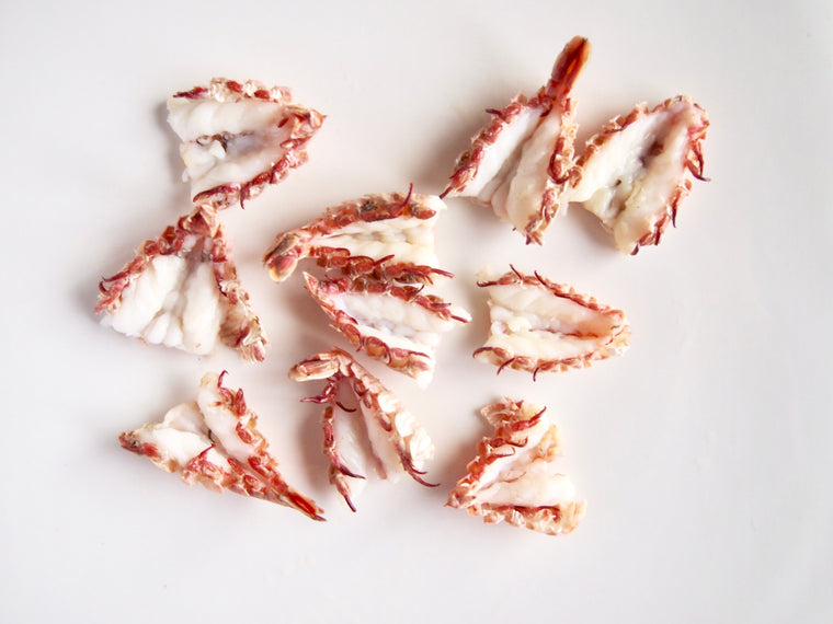 Cooked Split Clean Rock Shrimp