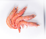 Whole royal red shrimp on plate  thumbnail