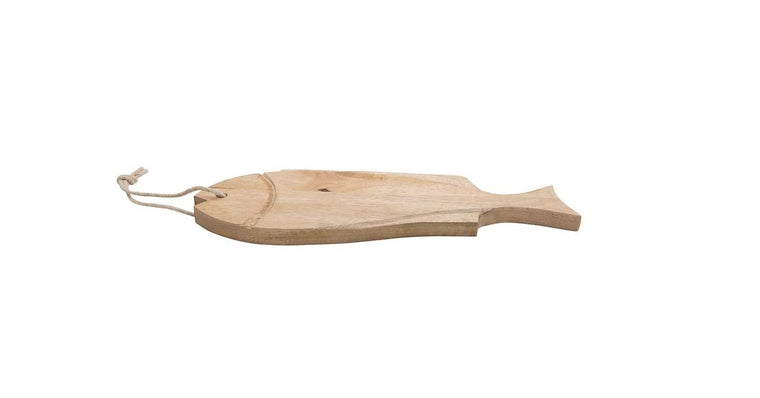 a decorative fish shaped board  