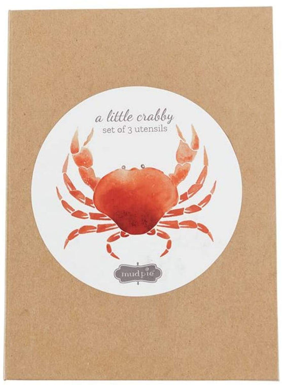 Mudpie Crab Claw Utensil Set